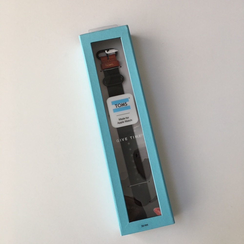 Toms Apple Watch Band Black New - Picture 5 of 5
